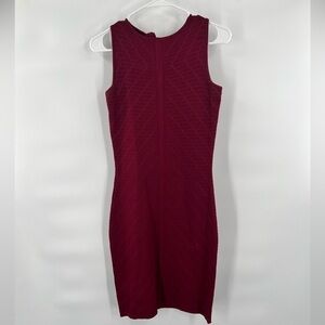 Andrew Marc New York red bodycon dress XS